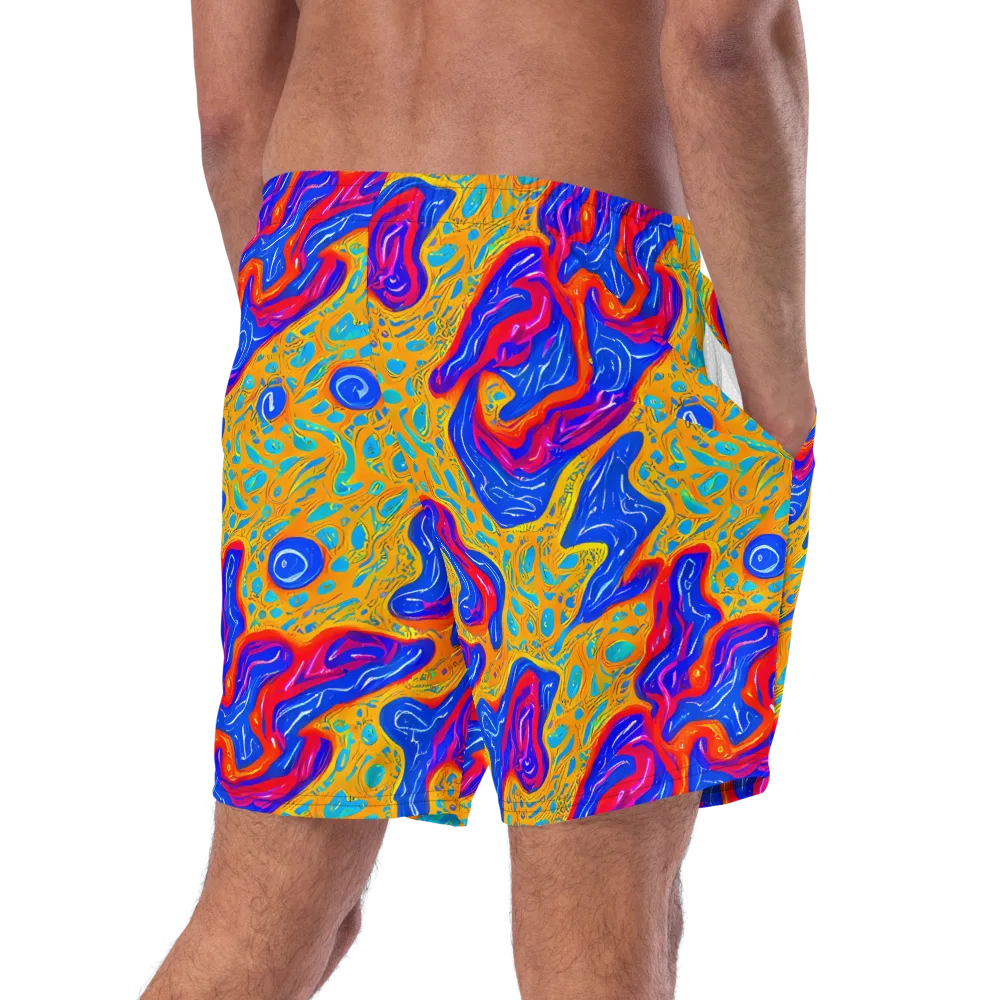 Magnetic Current on Swim Trunks — Right Back
