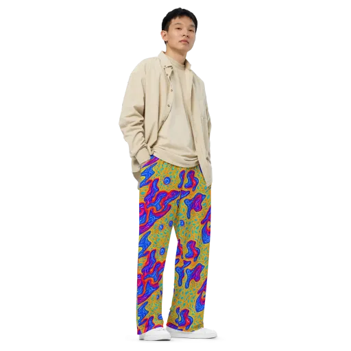 Magnetic Current on a Wide-Leg Pants