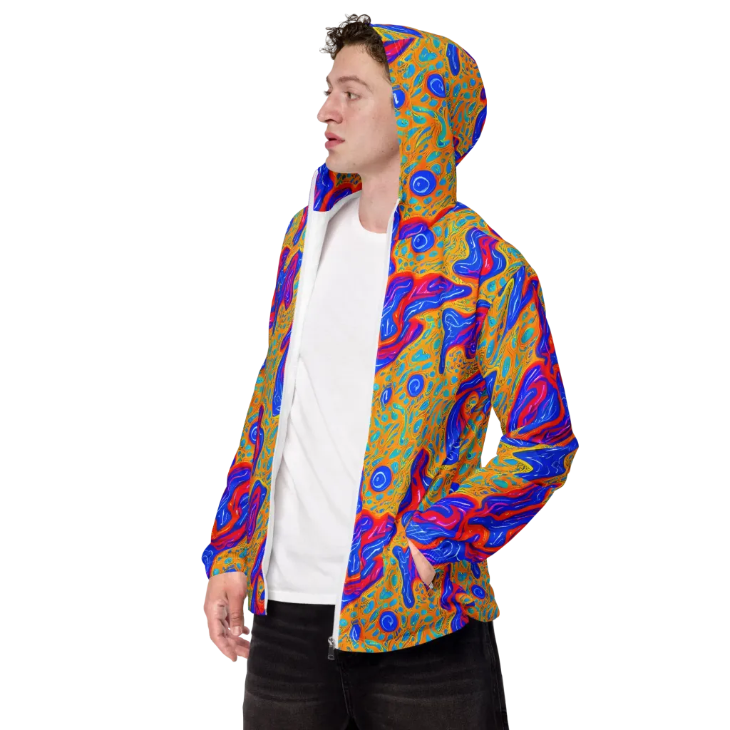 Magnetic Current on Men's Windbreaker — Left Front