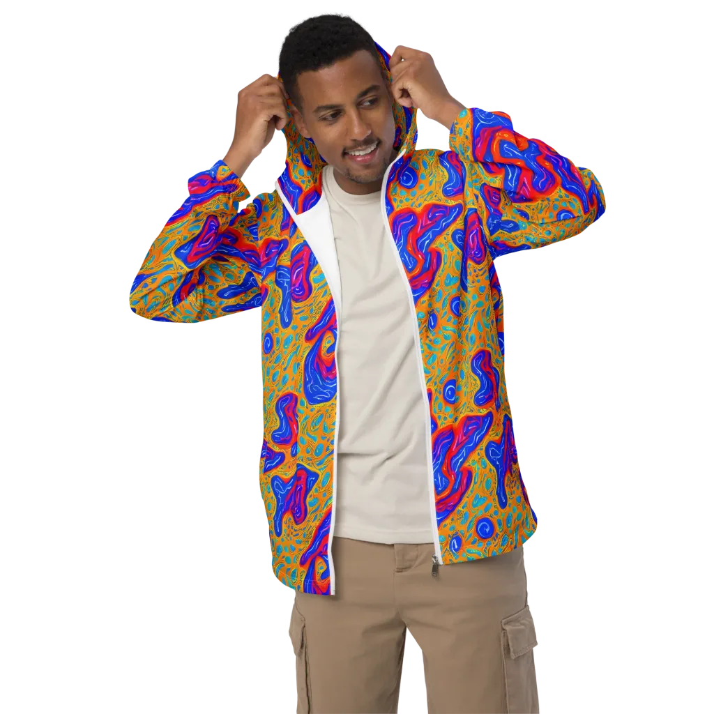 Magnetic Current on Men's Windbreaker — Front