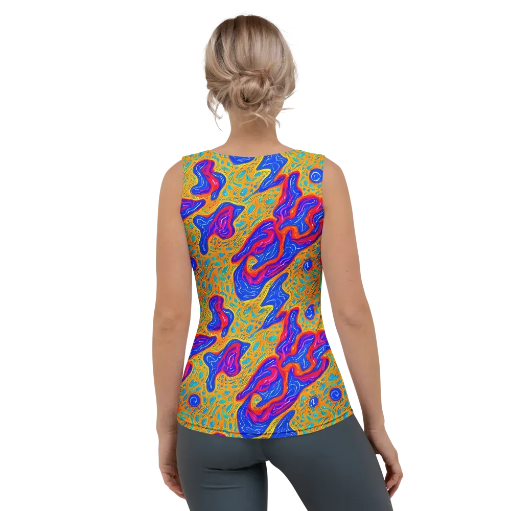 Magnetic Current on Women's Tank Top — Back