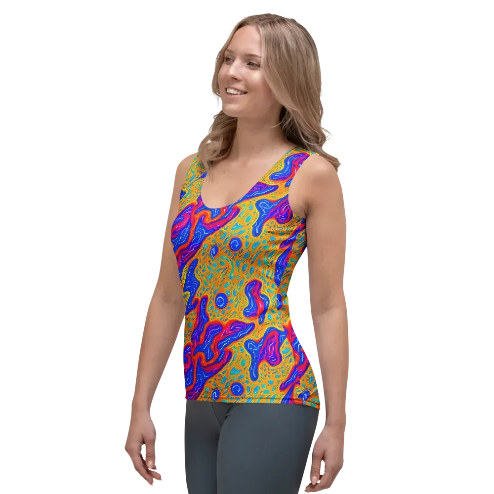 Magnetic Current on Women's Tank Top — Left Front