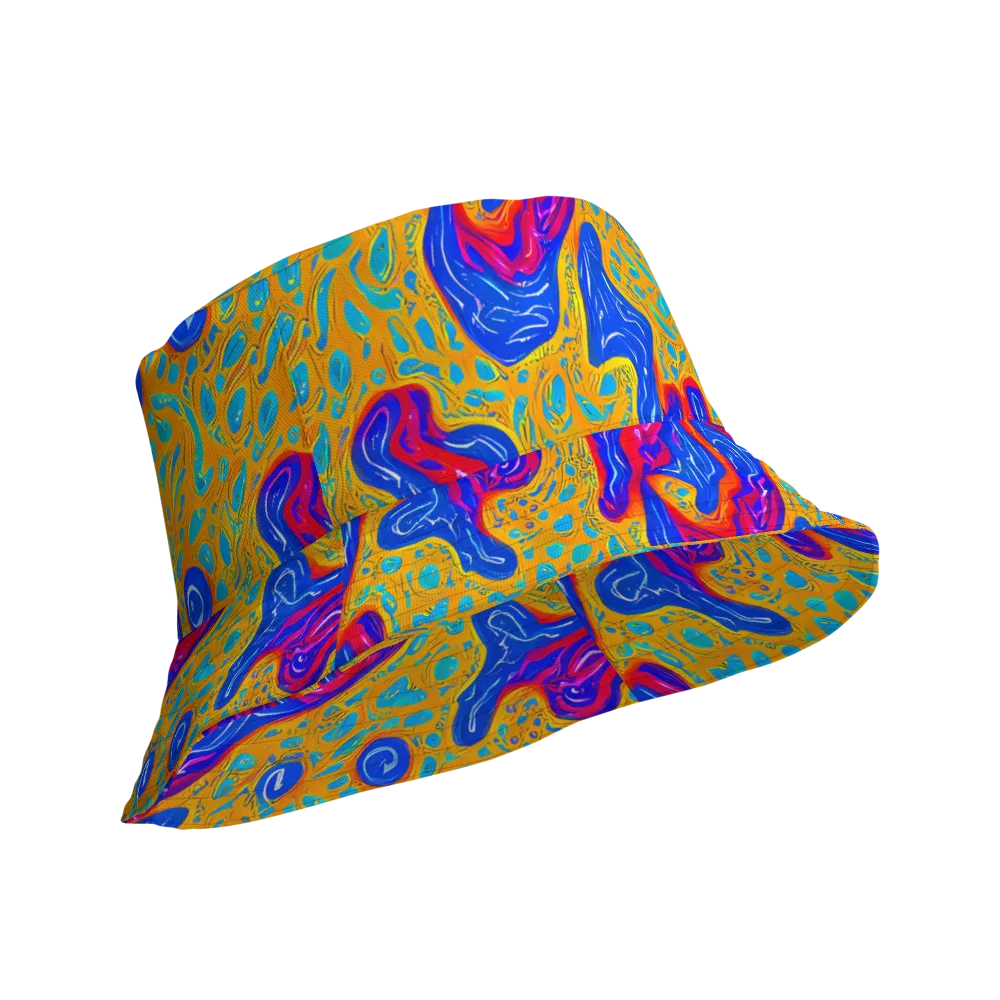 Magnetic Current on Reversible Bucket Hat — Product details Outside