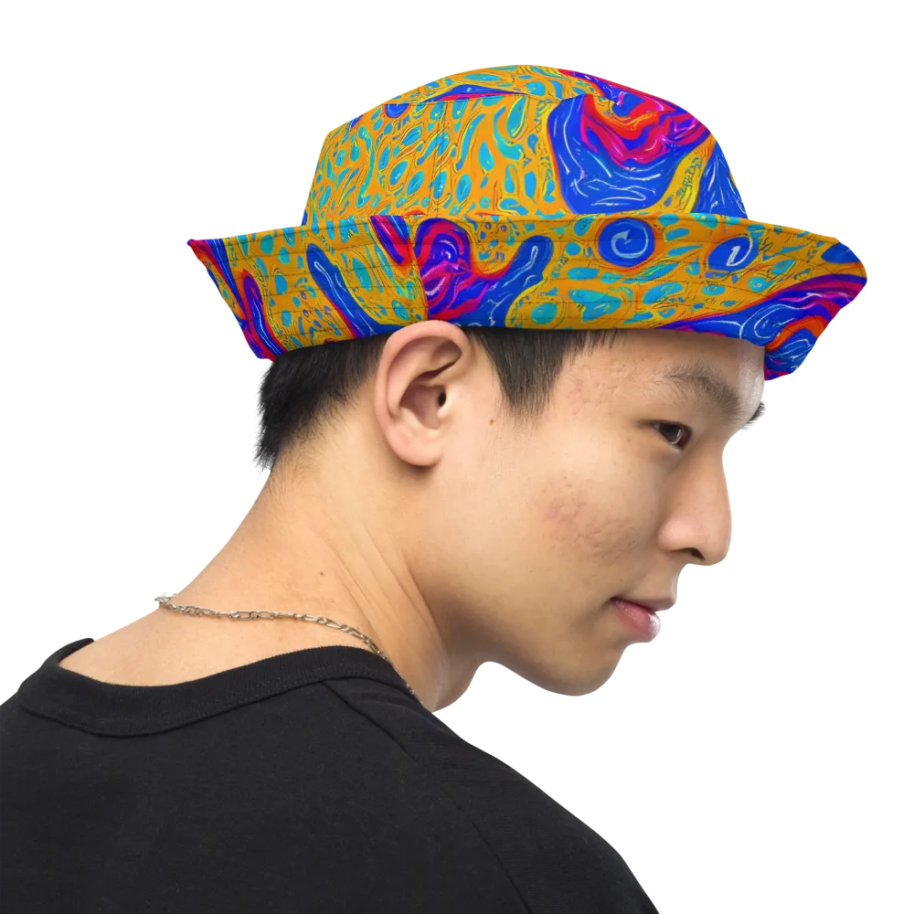 Magnetic Current on Reversible Bucket Hat — Right Outside