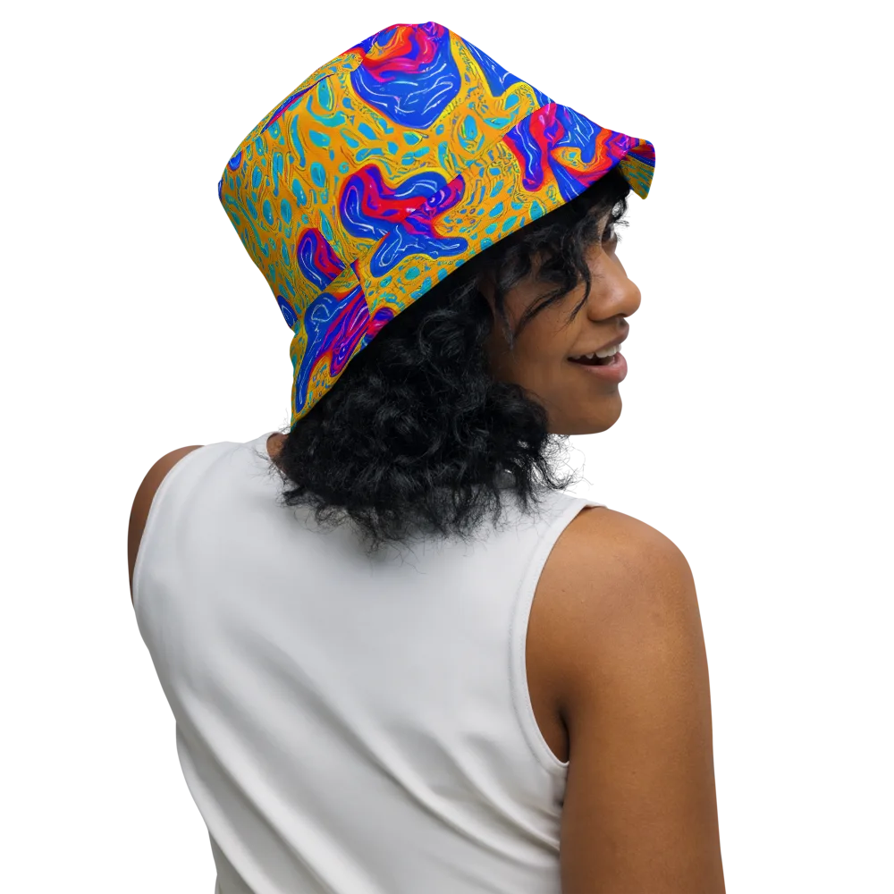 Magnetic Current on Reversible Bucket Hat — Right Outside