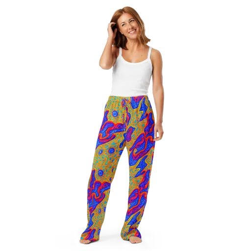 Magnetic Current on a Women's Pajama Pants