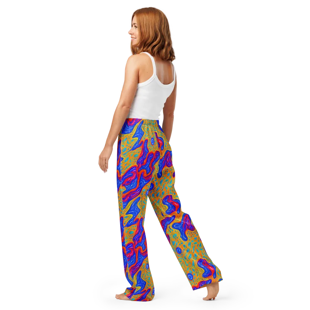 Magnetic Current on Women's Pajama Pants — Back