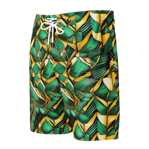 Midas Monstera on a Men's Board Shorts