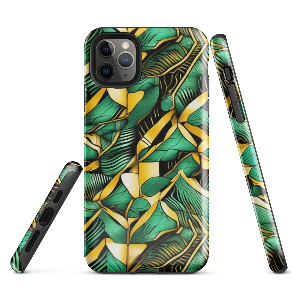 Midas Monstera on Tough Case for iPhone® — Front