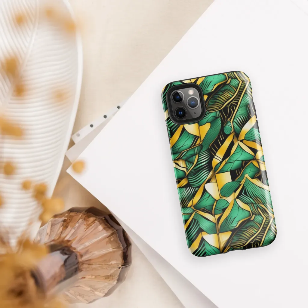 Midas Monstera on Tough Case for iPhone® — Front