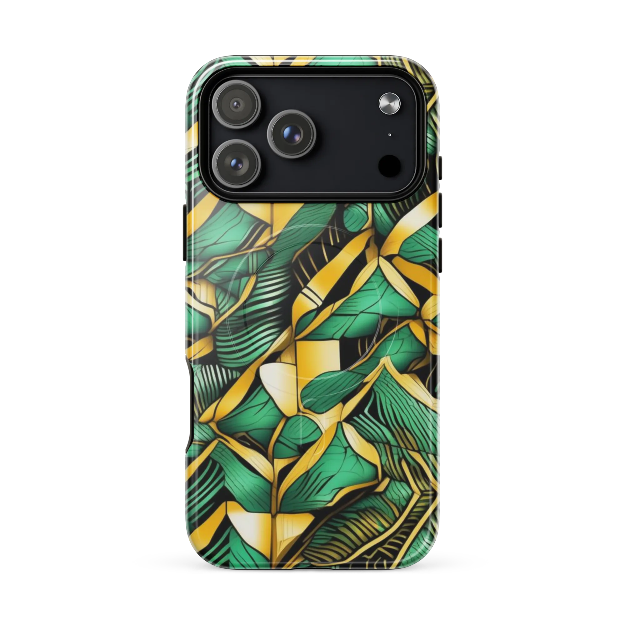 Midas Monstera on MagSafe Tough Case for iPhone® — Front