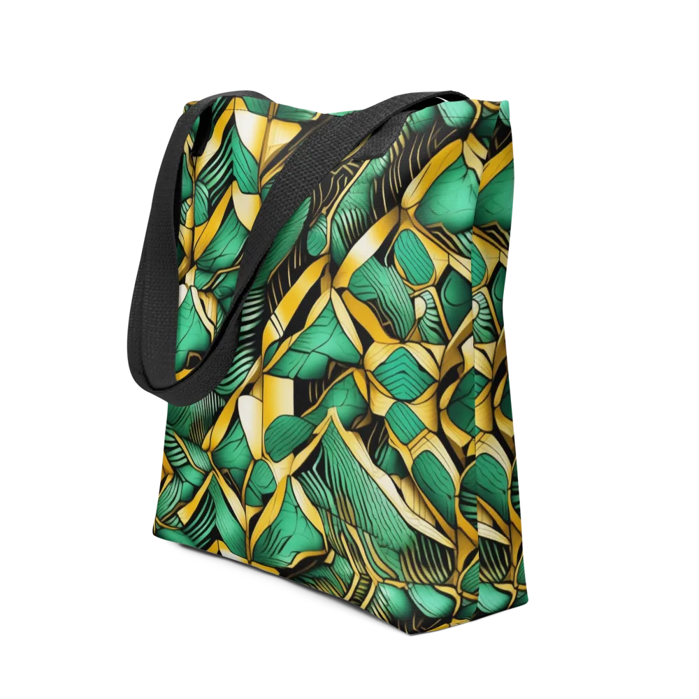Midas Monstera on Tote Bag — Front