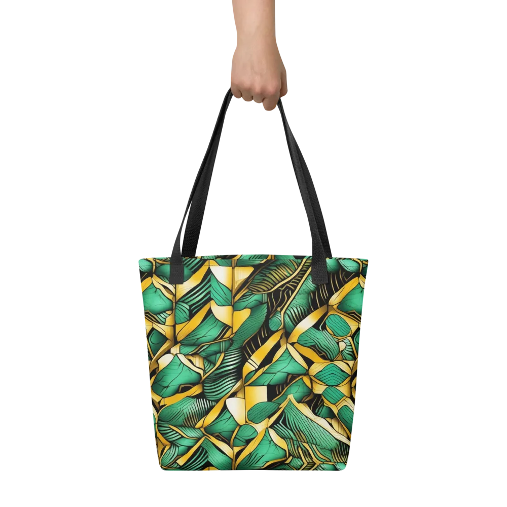 Midas Monstera on Tote Bag — Front