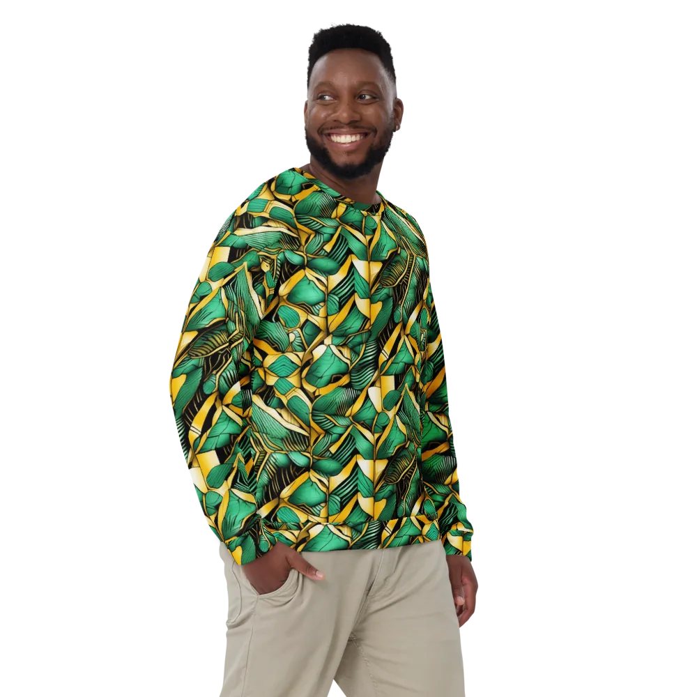 Midas Monstera on Sweatshirt — Front