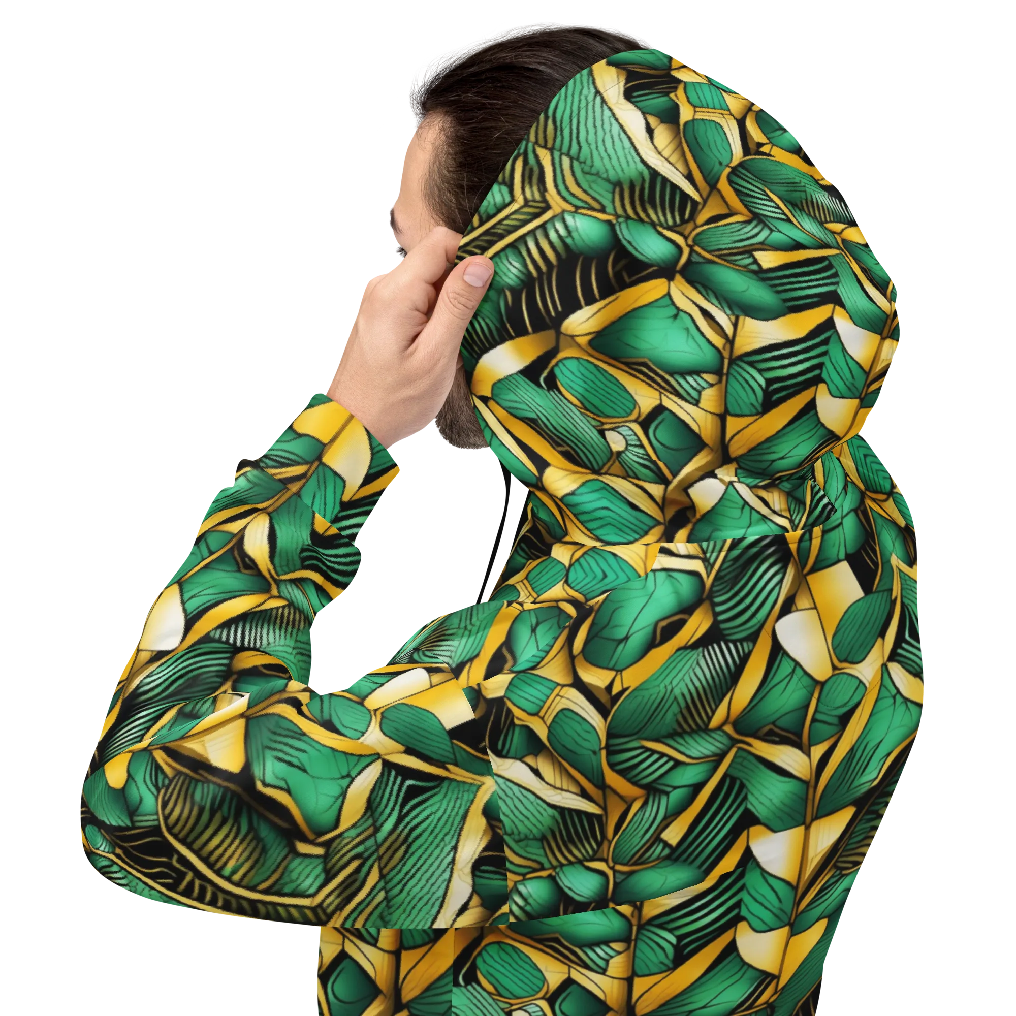 Midas Monstera on Hoodie — Back