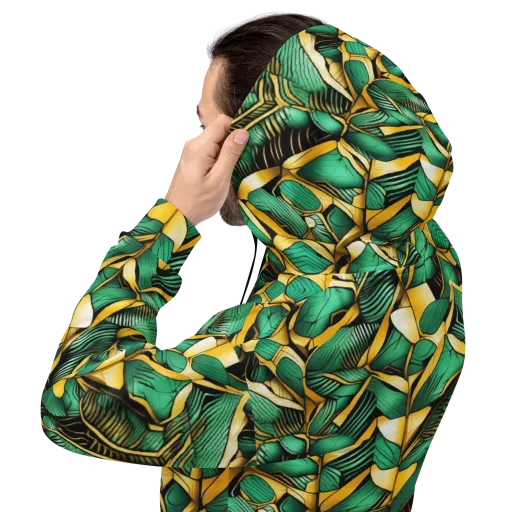 Midas Monstera on a Hoodie