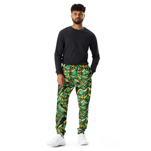 Midas Monstera on a Men's Joggers