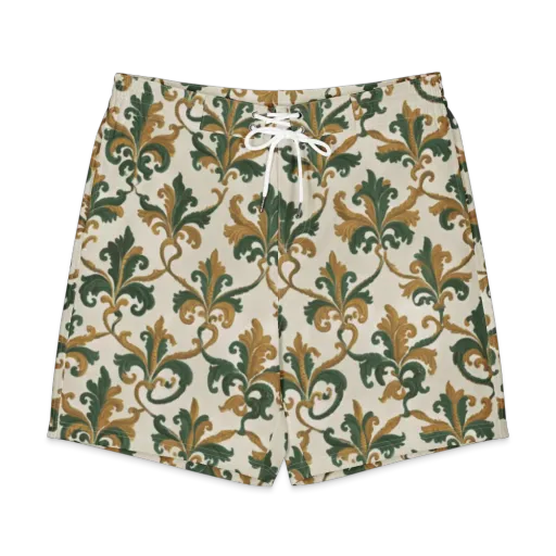 Olive Rocaille on a Men's Board Shorts