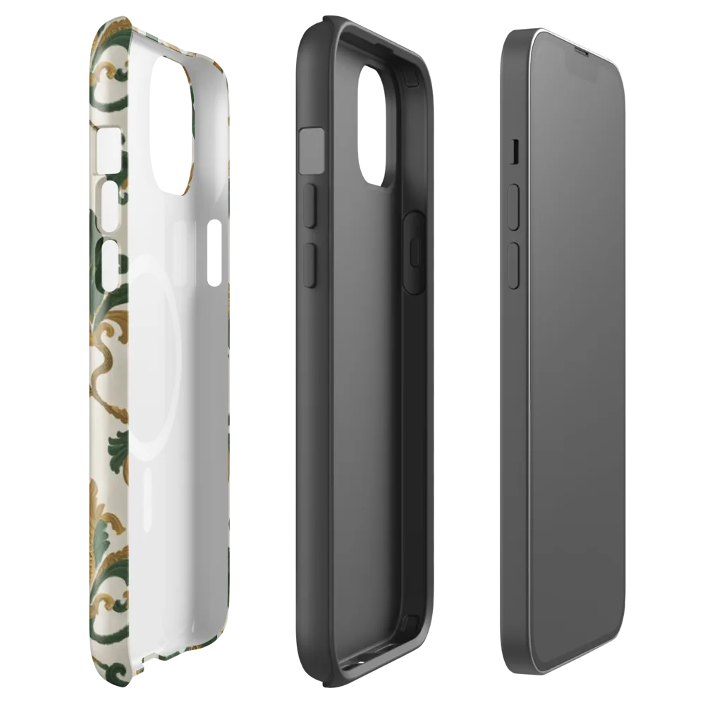 Olive Rocaille on MagSafe Tough Case for iPhone® — Front