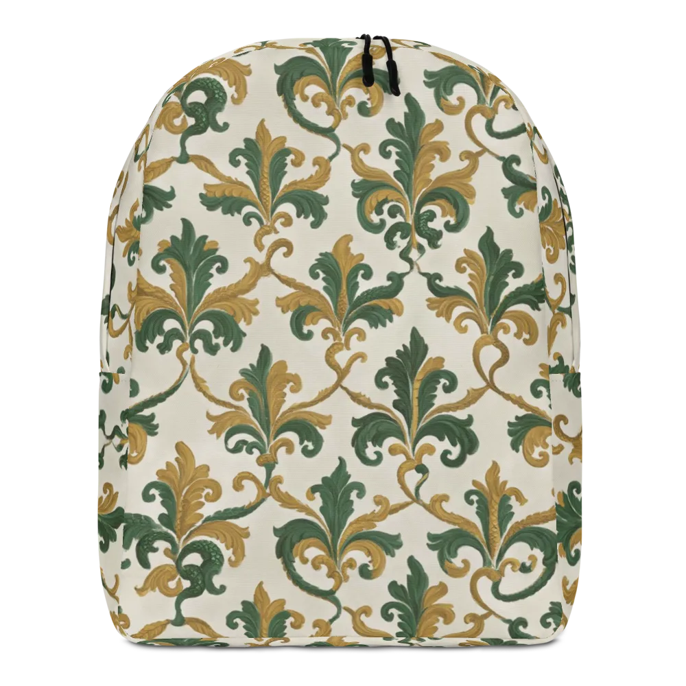 Olive Rocaille on Minimalist Backpack — Front