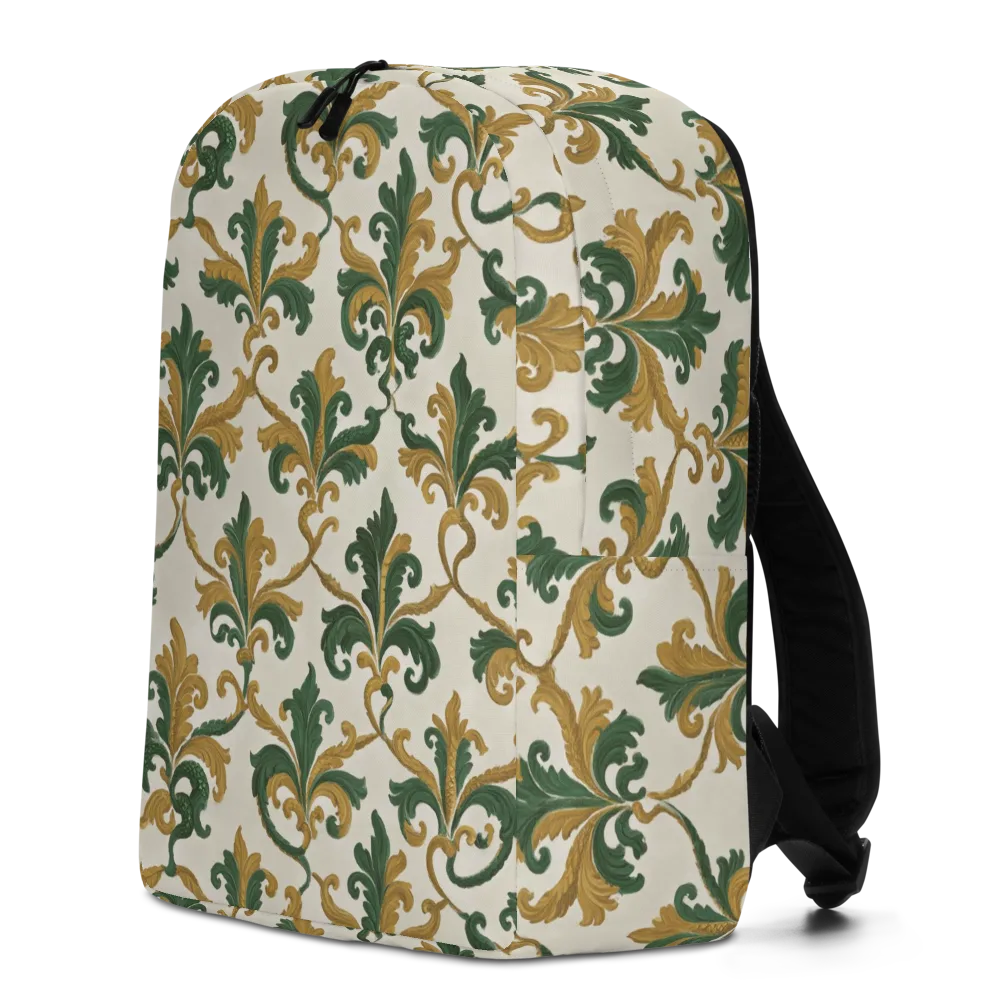 Olive Rocaille on Minimalist Backpack — Left
