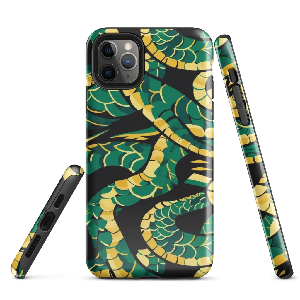 Jungle Ouroboros on Tough Case for iPhone® — Front