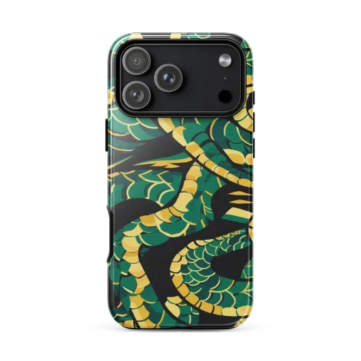 Jungle Ouroboros on a Tough Case for iPhone®