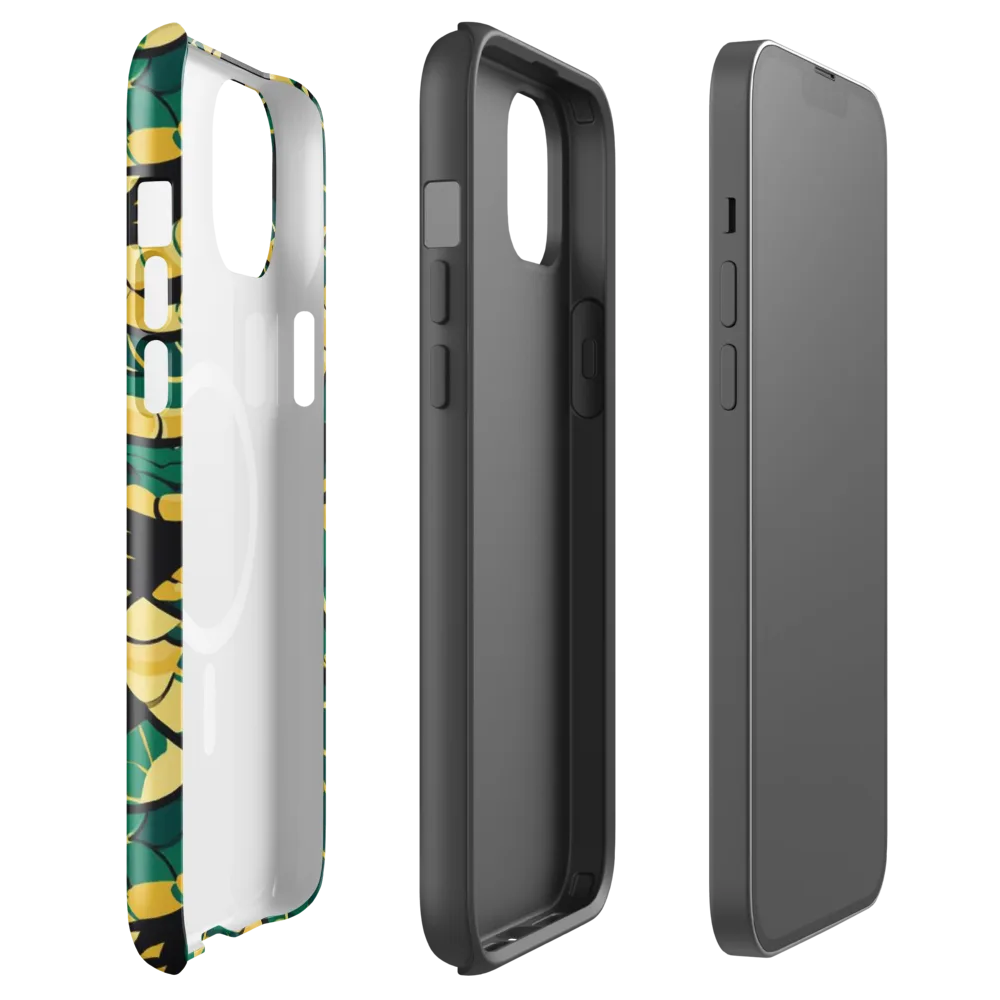 Jungle Ouroboros on MagSafe Tough Case for iPhone® — Front