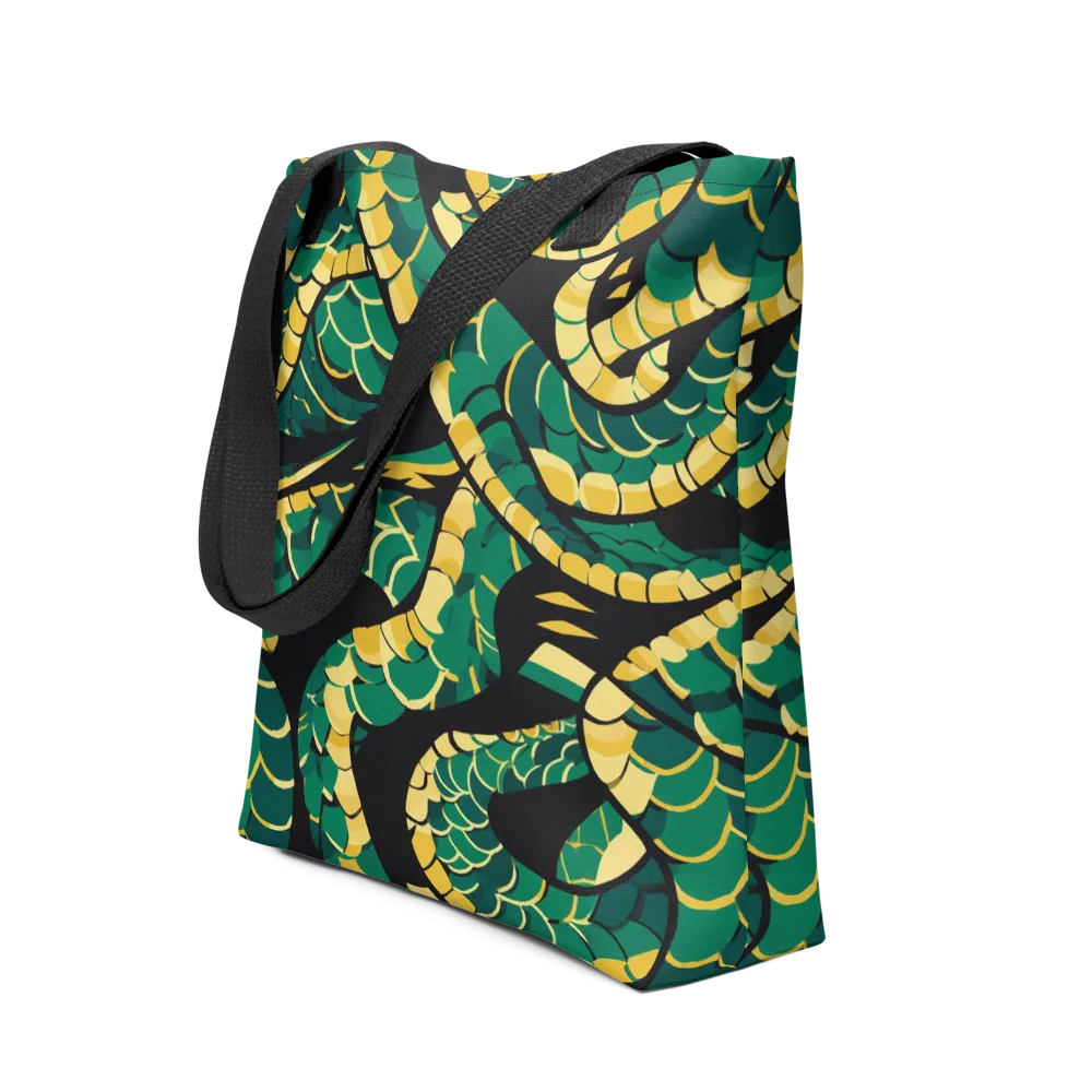 Jungle Ouroboros on Tote Bag — Front