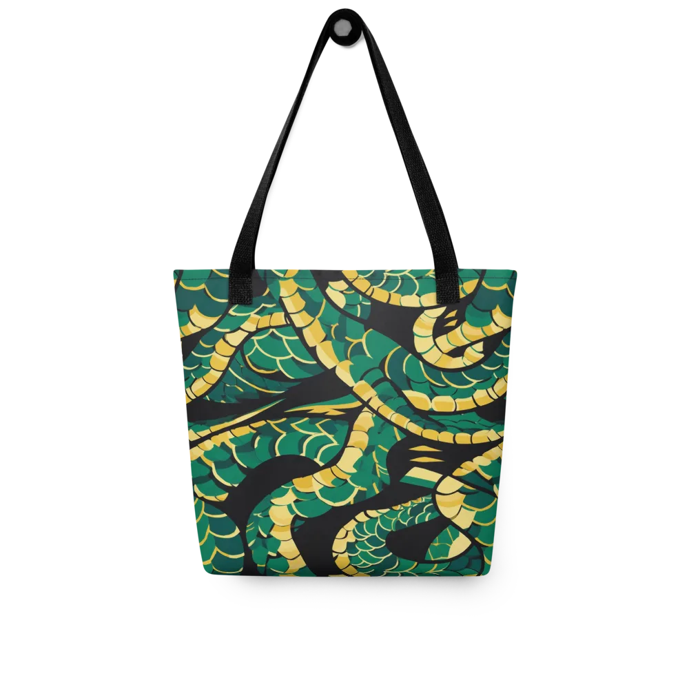 Jungle Ouroboros on Tote Bag — Front