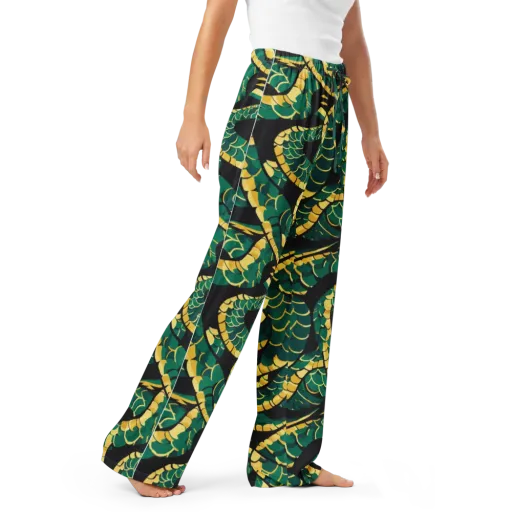 Jungle Ouroboros on a Women's Pajama Pants