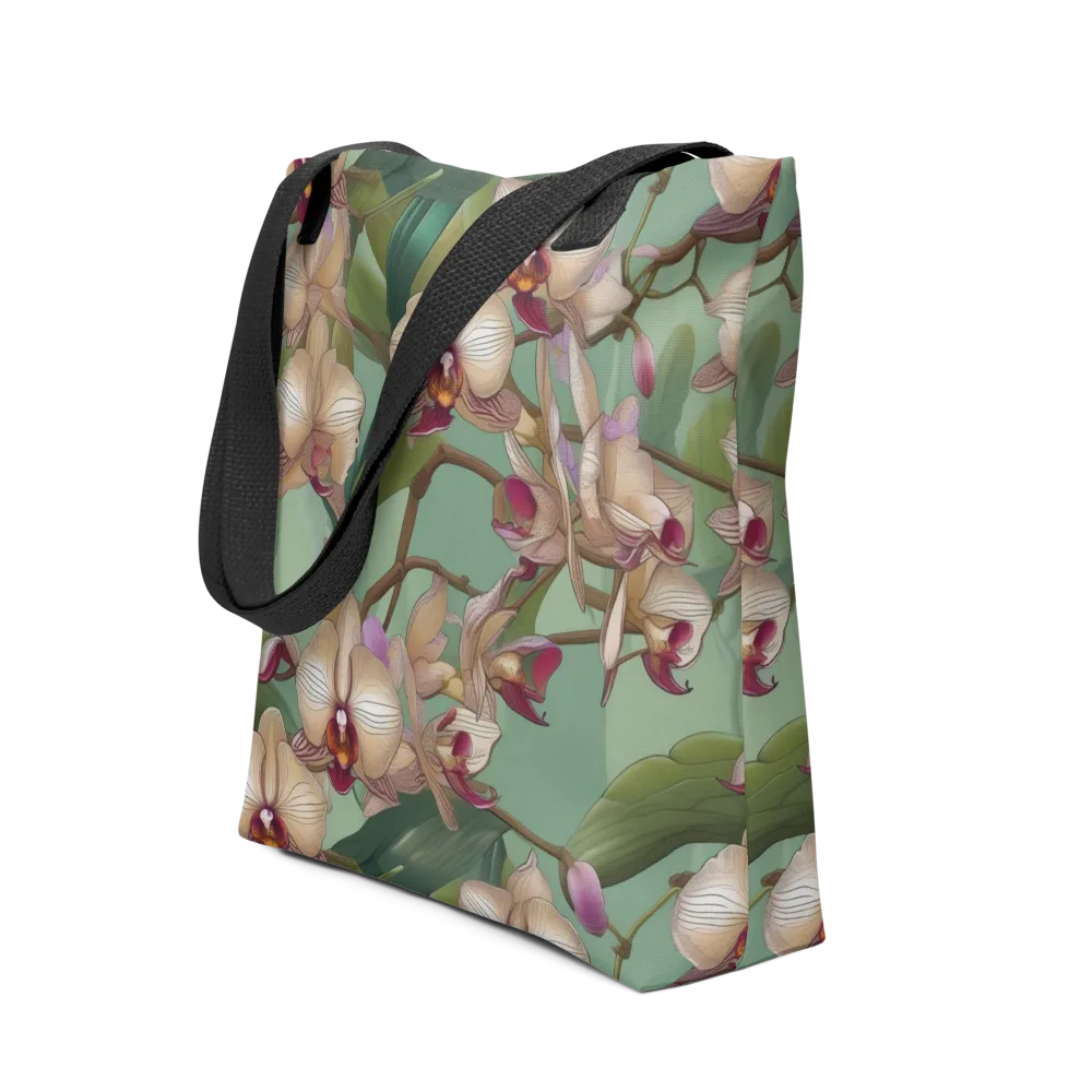 Mosslight Orchids on Tote Bag — Front