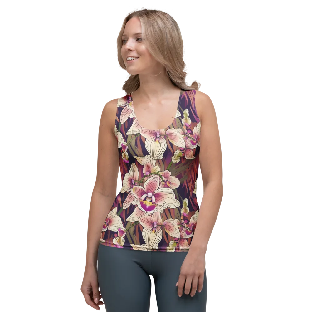 Midnight Orchid on Women's Tank Top — Front