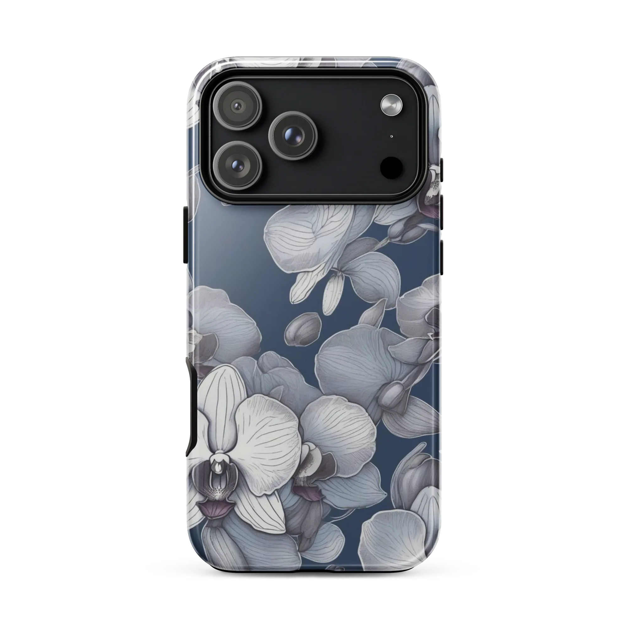 Blue Orchidarium on Tough Case for iPhone® — Front
