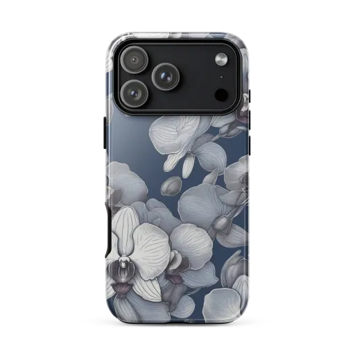 Blue Orchidarium on a Tough Case for iPhone®