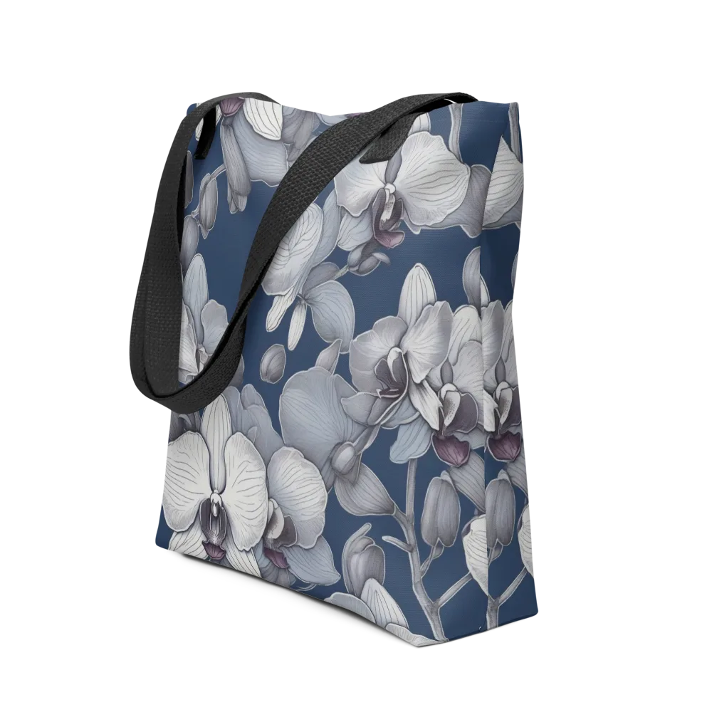 Blue Orchidarium on Tote Bag — Front