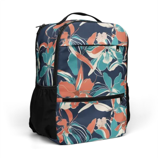 Tidal Blossoms on a Utility Backpack