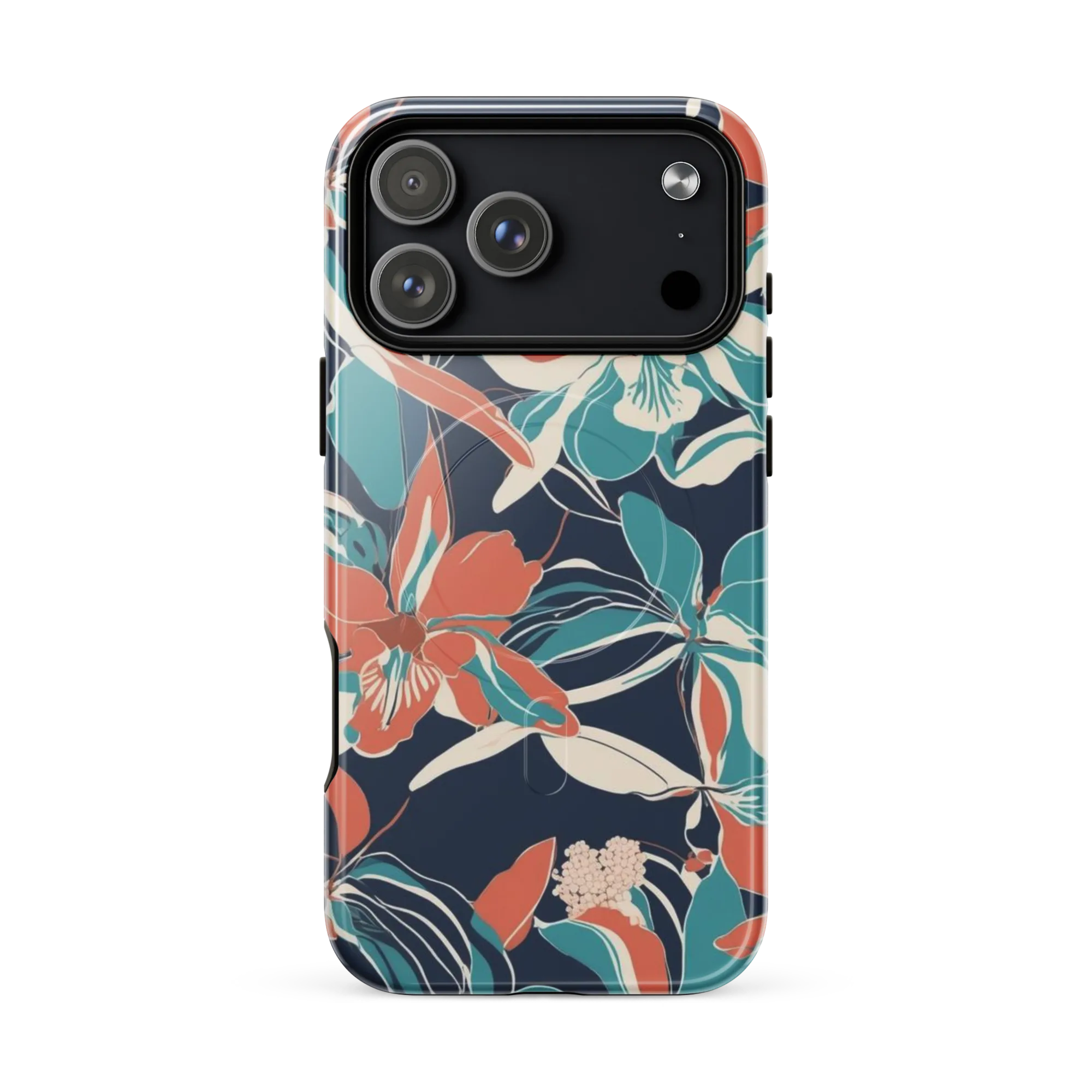 Tidal Blossoms on MagSafe Tough Case for iPhone® — Front