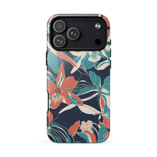 Tidal Blossoms on a MagSafe Tough Case for iPhone®
