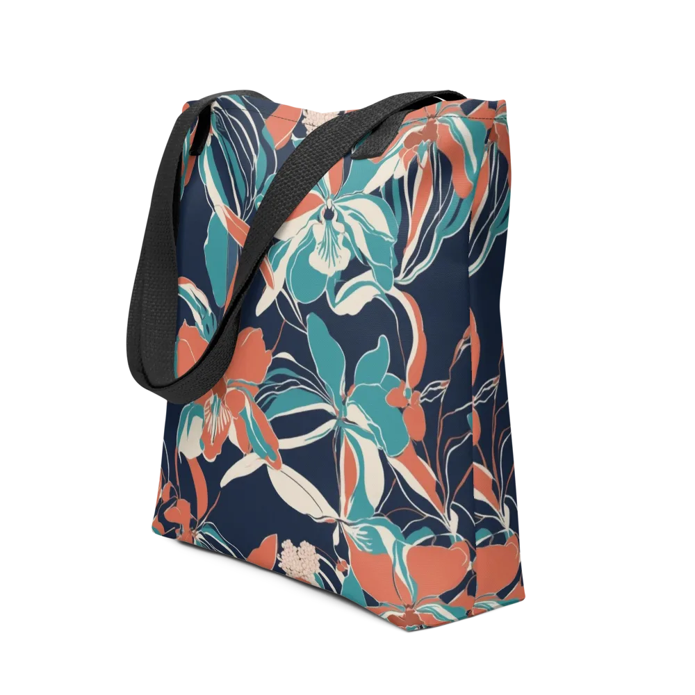 Tidal Blossoms on Tote Bag — Front