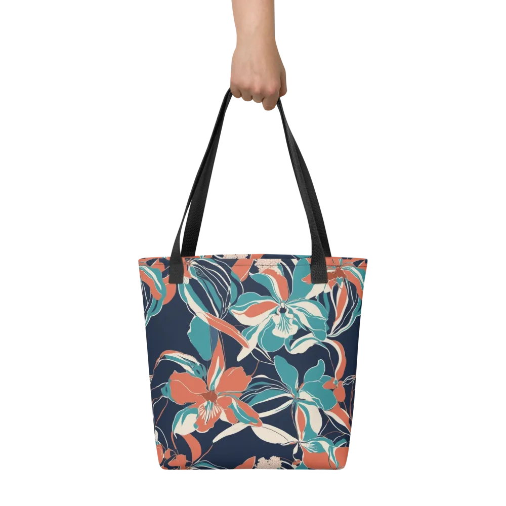 Tidal Blossoms on Tote Bag — Front