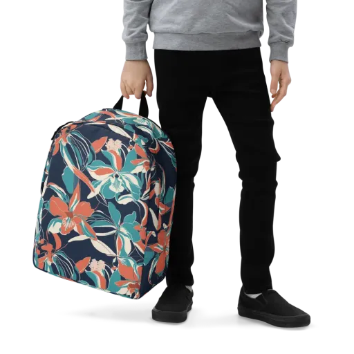 Tidal Blossoms on a Minimalist Backpack