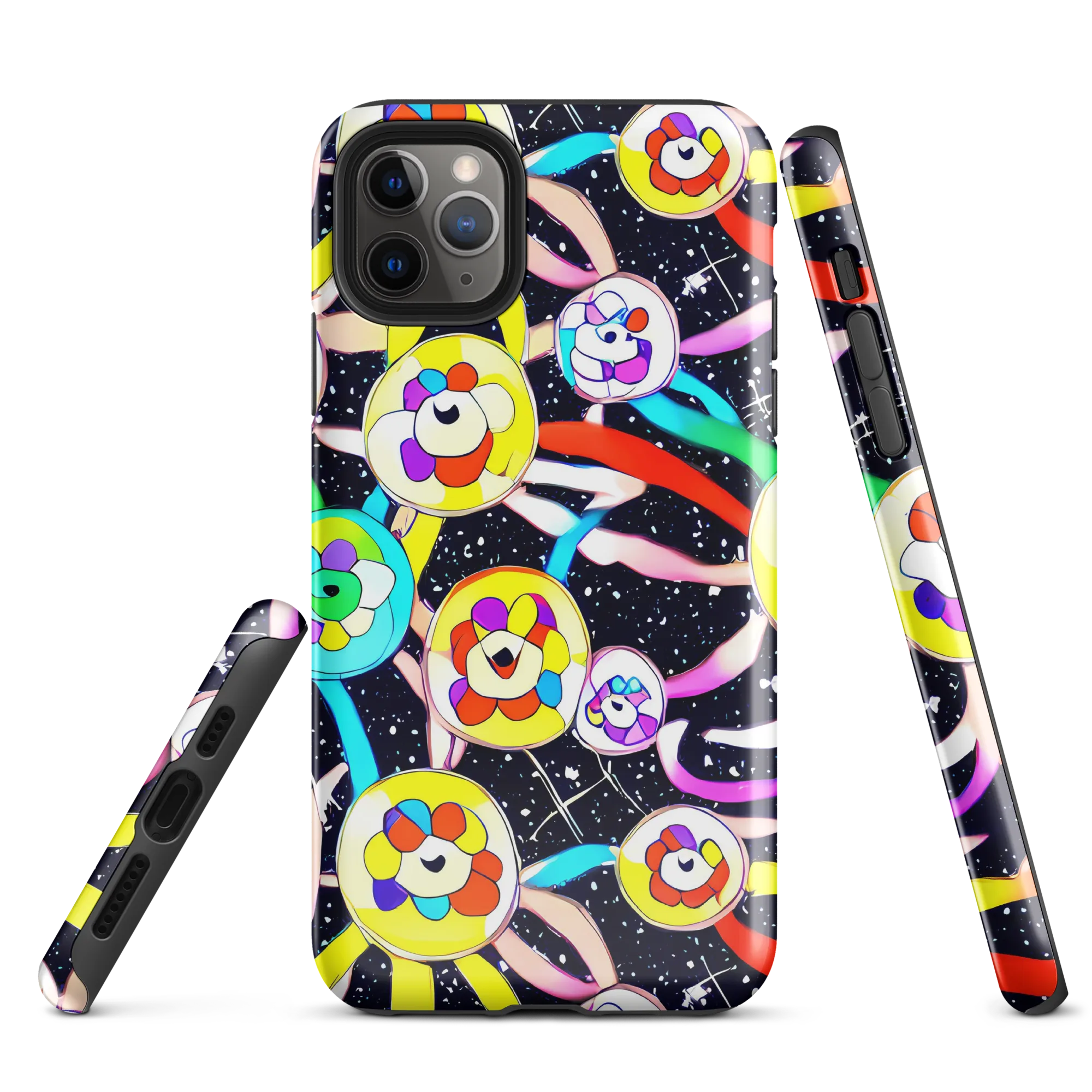 Cosmic Bloom Parade on Tough Case for iPhone® — Front