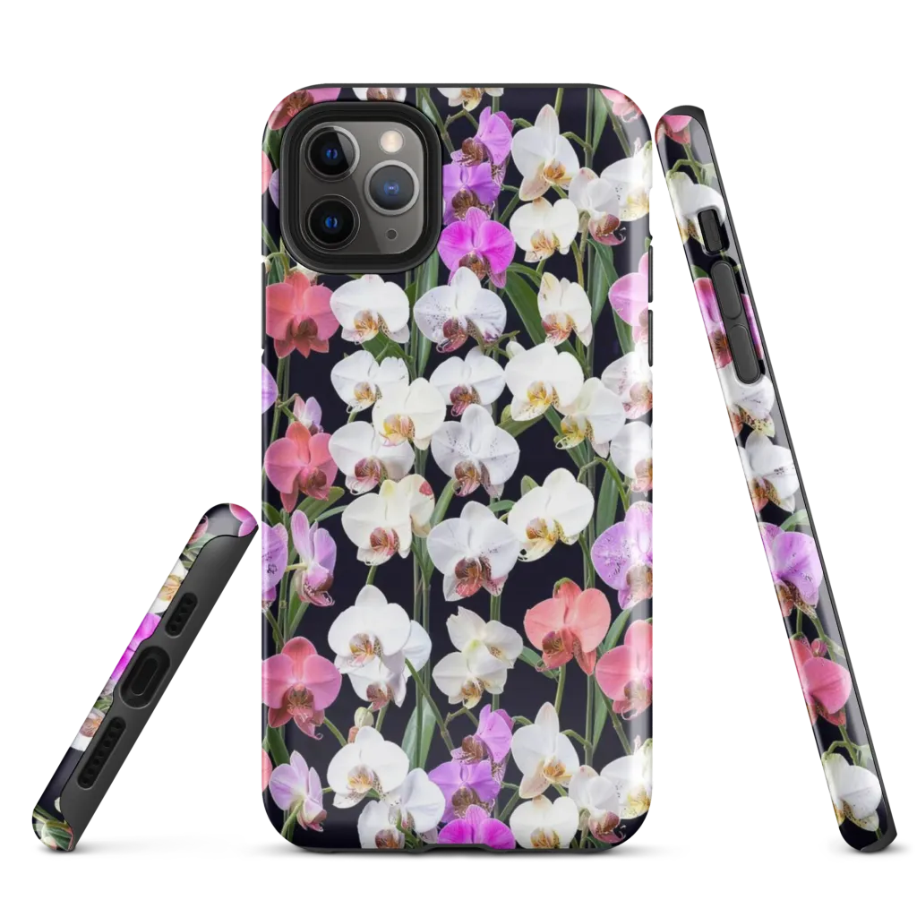 Velvet Phalaenopsis on Tough Case for iPhone® — Front