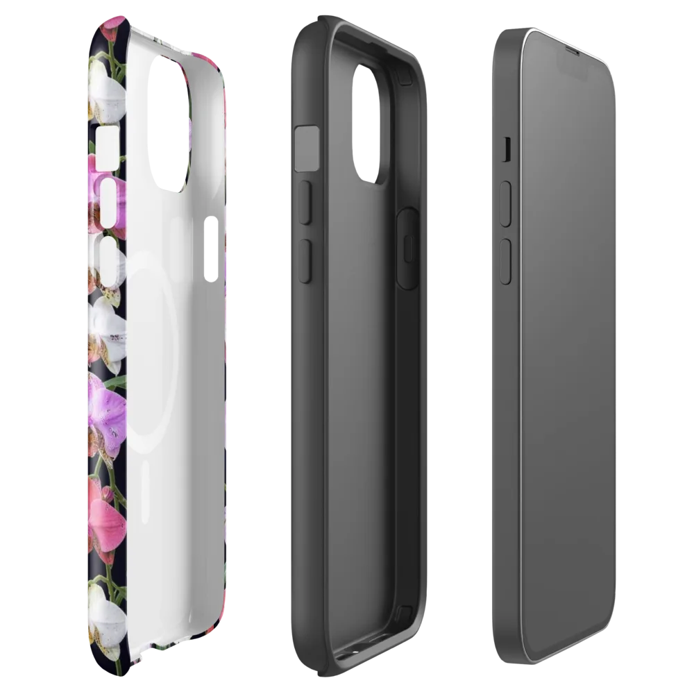 Velvet Phalaenopsis on MagSafe Tough Case for iPhone® — Front