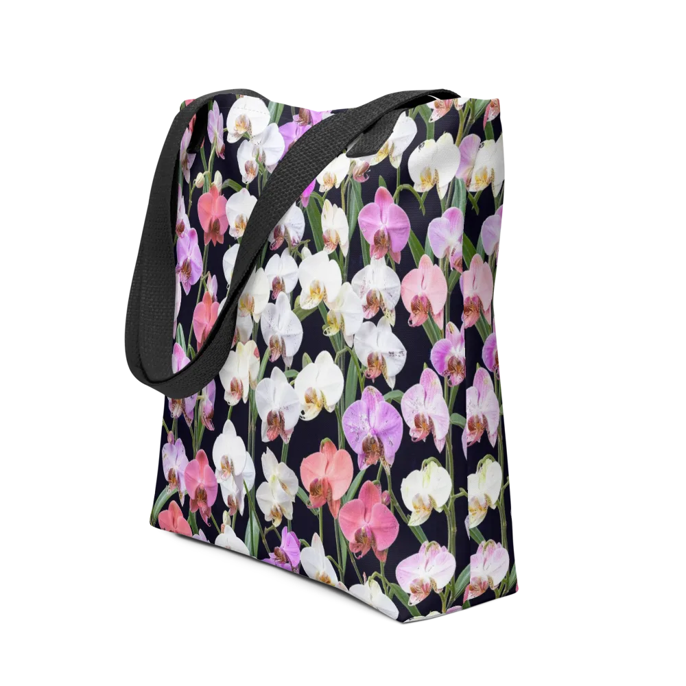 Velvet Phalaenopsis on Tote Bag — Front