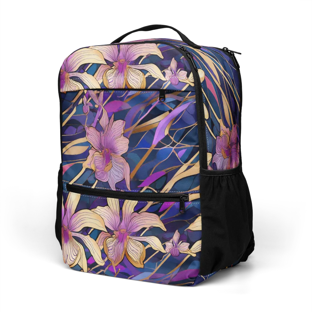 Velvet Current on Utility Backpack — Left Front