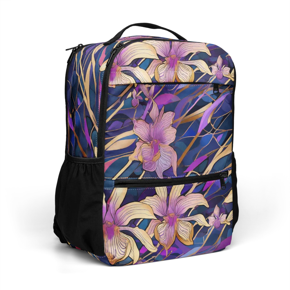Velvet Current on Utility Backpack — Right Front