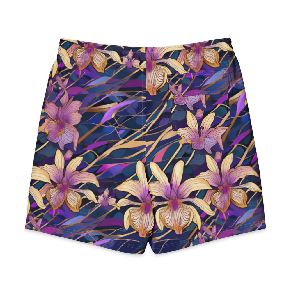 Velvet Current on Men's Board Shorts — Back