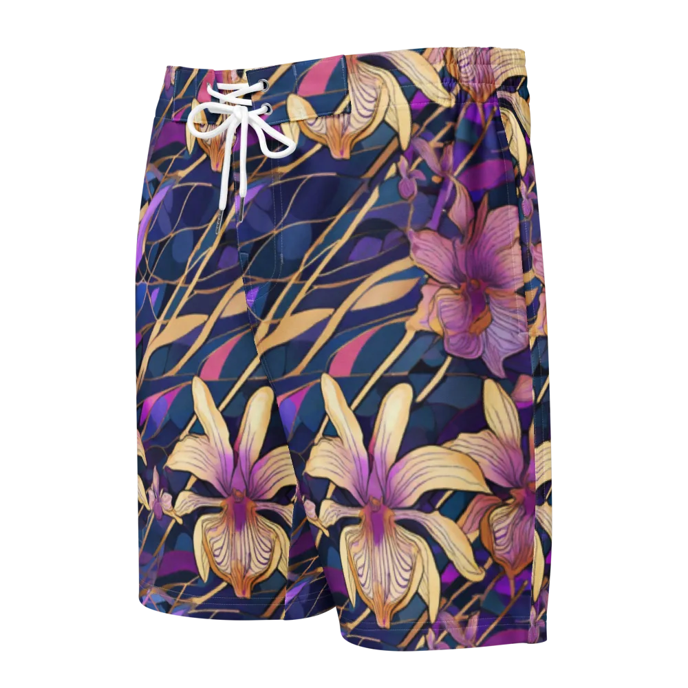 Velvet Current on Men's Board Shorts — Front
